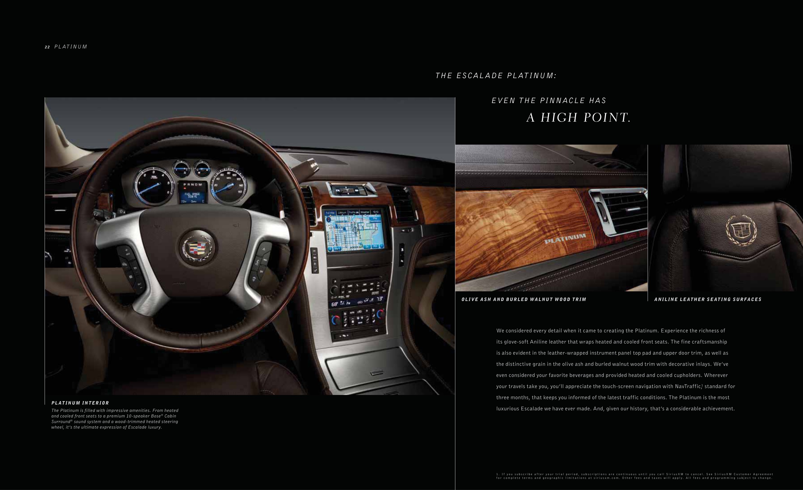 2014 Cadillac Escalade Brochure Page 12